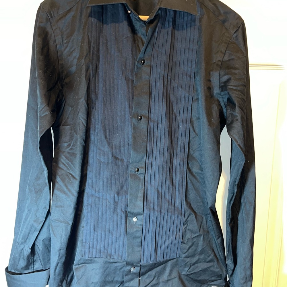 Eton Black Button-up Dress Shirt